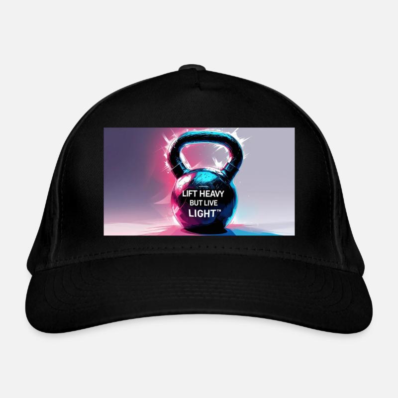 Kettelball avec slogan de motivation Casquette classique bio