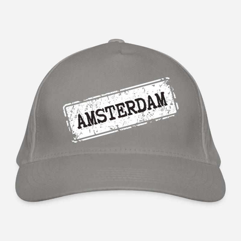 Style urbain d’Amsterdam Casquette classique bio