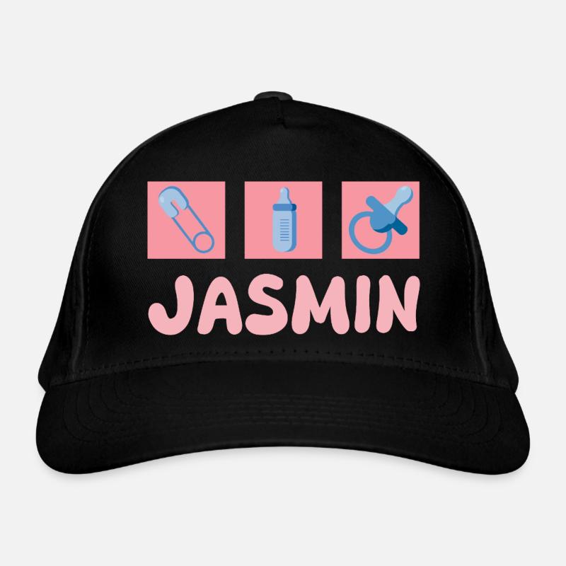 Jasmin as a pacifier Organic Baseball Cap