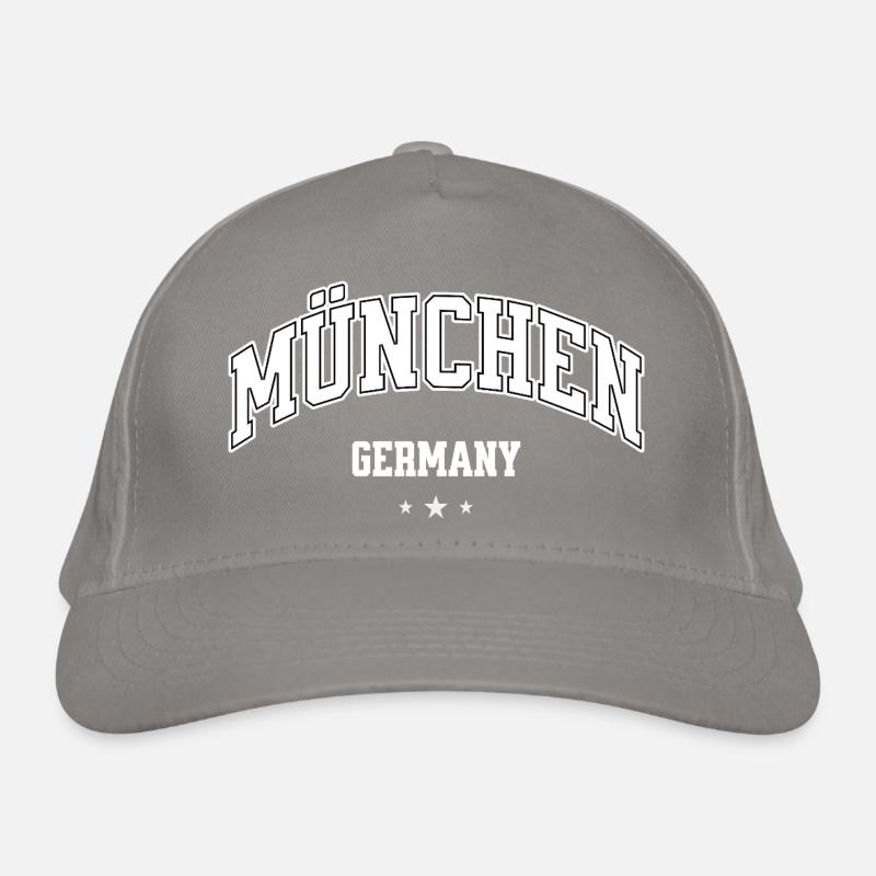 München Germany College Design Bio-Baseballkappe