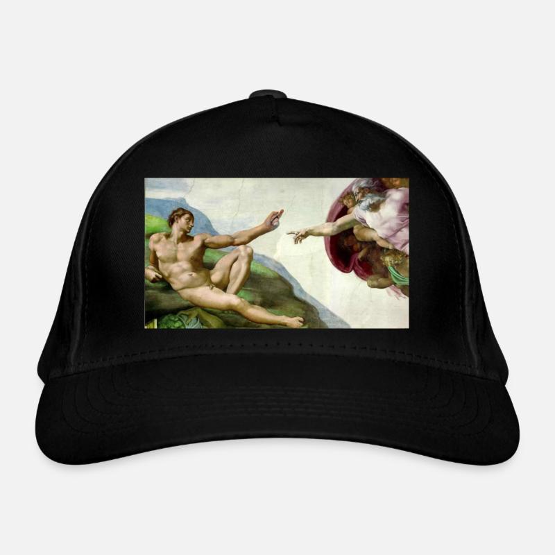 Modern Michelangelo Bio-Baseballkappe