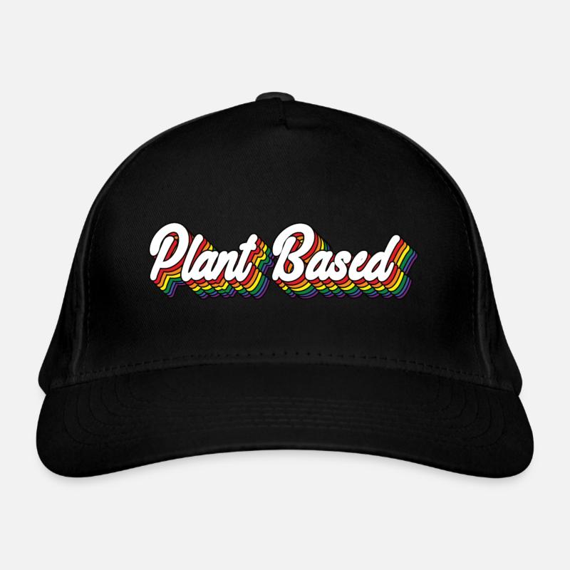 Plant Based Rainbow Organic Baseball Cap