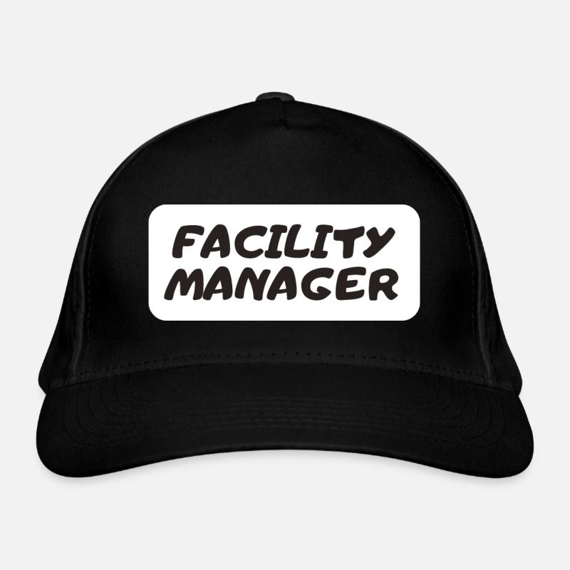 Facility Manager Technicien interne Gardien Casquette classique bio