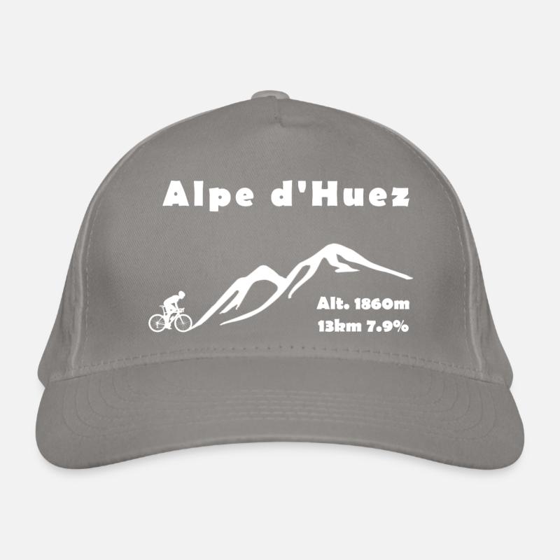 Alpe d'Huez Bio-Baseballkappe