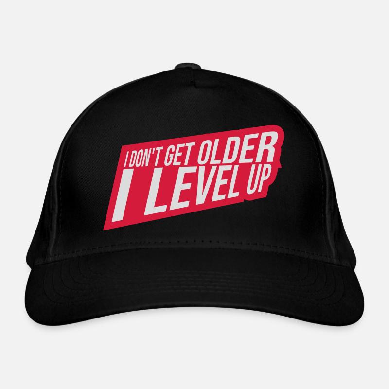 get older level up Bio-Baseballkappe