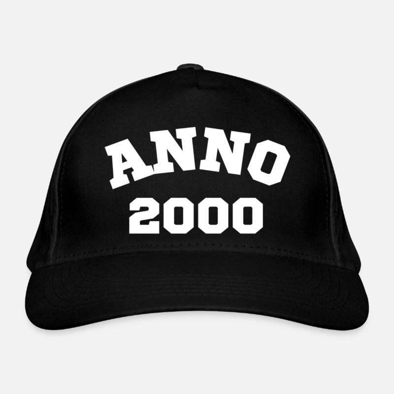 Anno 2000 Année de naissance Casquette classique bio