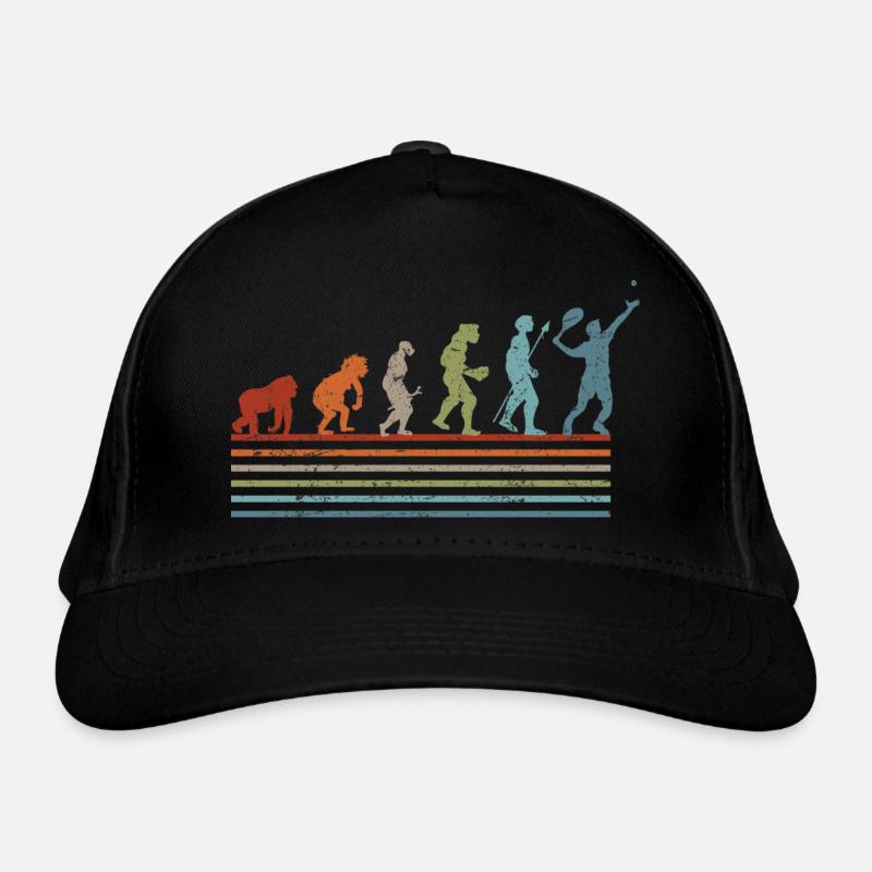 Évolution rétro vintage tennis Casquette classique bio