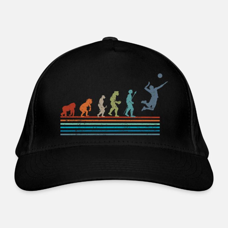 Retro-Vintage-Cricket-Evolution Bio-Baseballkappe