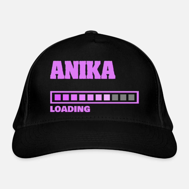 Anika as a baby Organic Baseball Cap