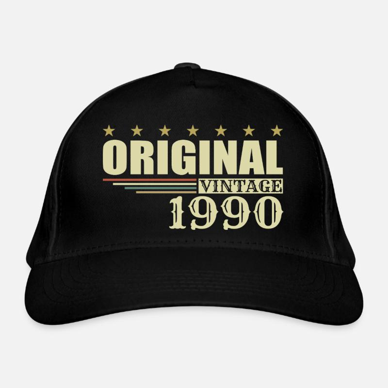 1990 Geburtstag 1990 Bio-Baseballkappe