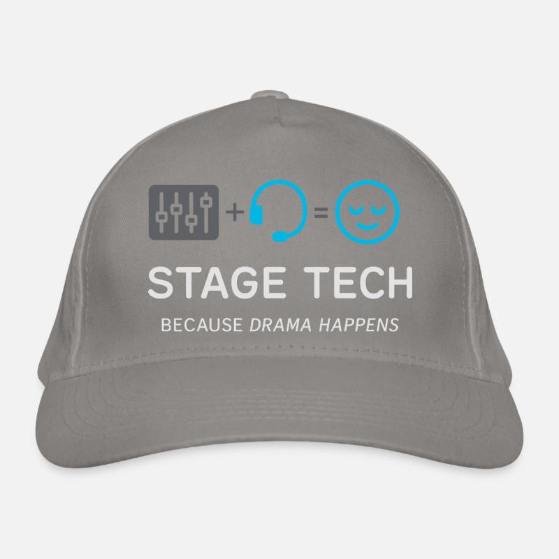 Équipe technique théâtrale Technicien de scène Son Casquette classique bio