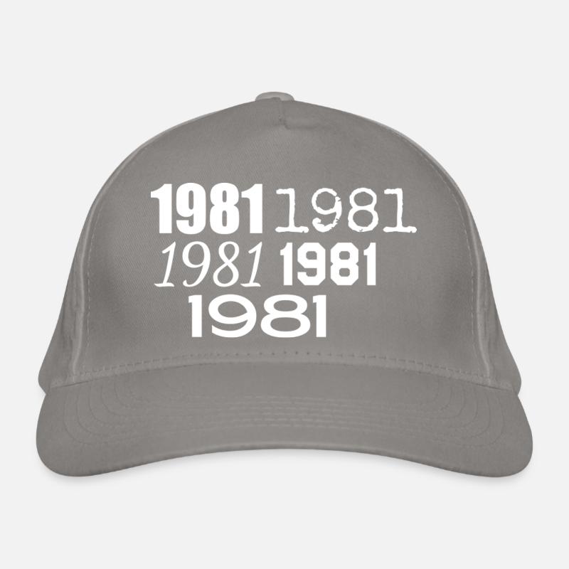 1981 Organic Baseball Cap