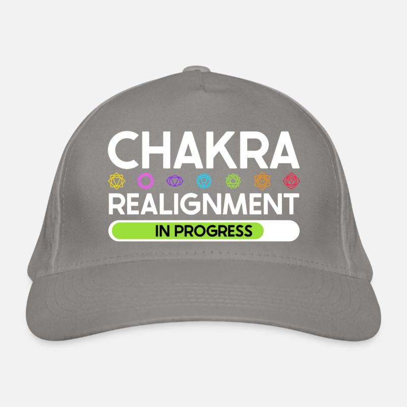 Chakra Alignment - Energy in Flow Organic Baseball Cap