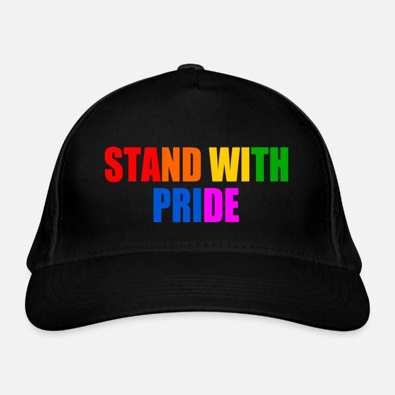 Stand with pride Casquette classique bio