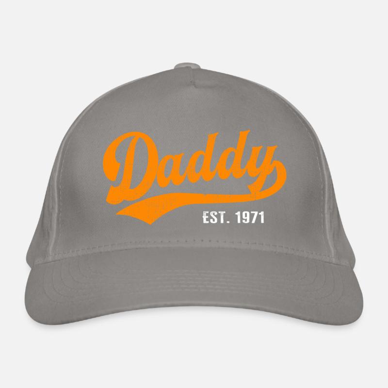 Daddy - Best Dad Daddy in the World - est. 1971 Organic Baseball Cap