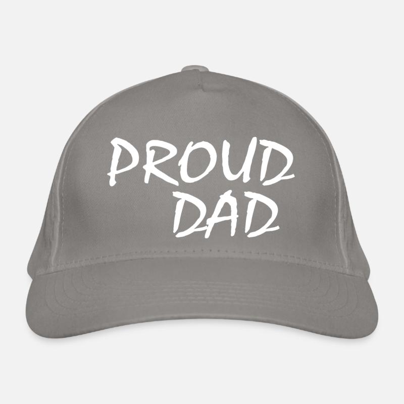 Proud dad Bio-Baseballkappe