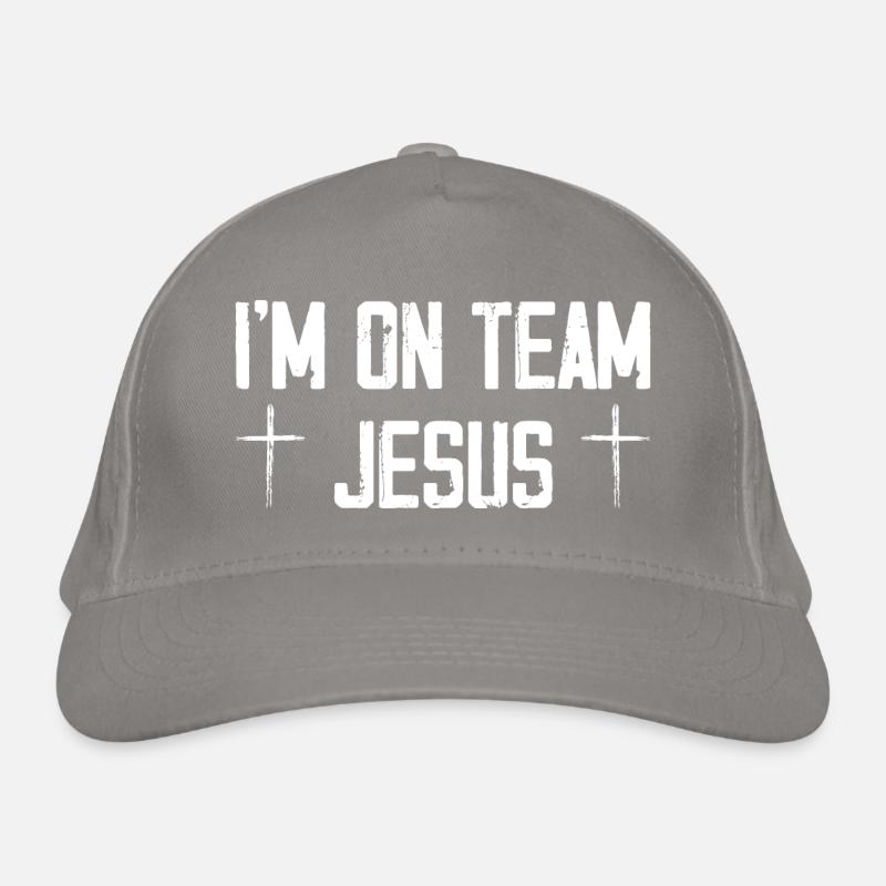 I'm On Team Jesus Organic Baseball Cap