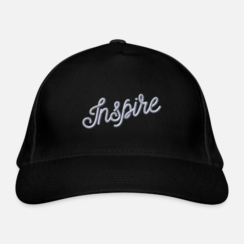 Inspirer brodé Casquette classique bio