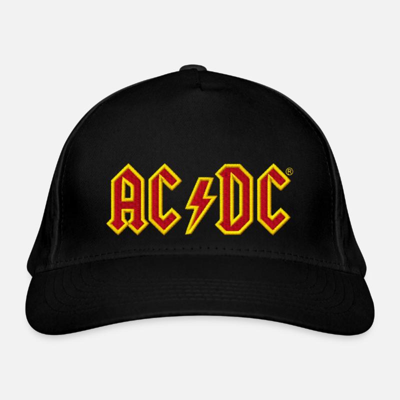 AC/DC In Rot Und Gelb Stick Bio-Baseballkappe