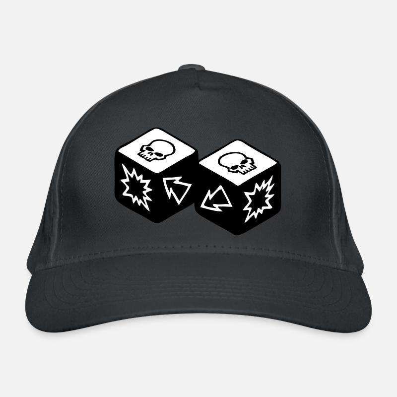 Double Skull Casquette classique bio