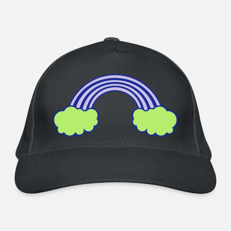 regenbogen Bio-Baseballkappe
