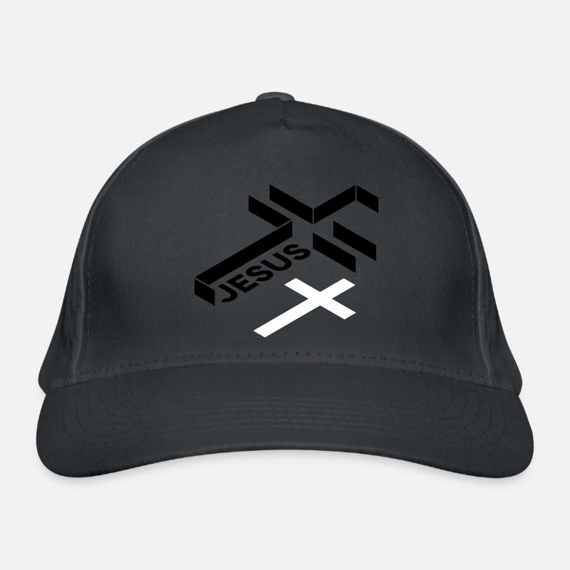 Jesus Cross Organic Baseball Cap