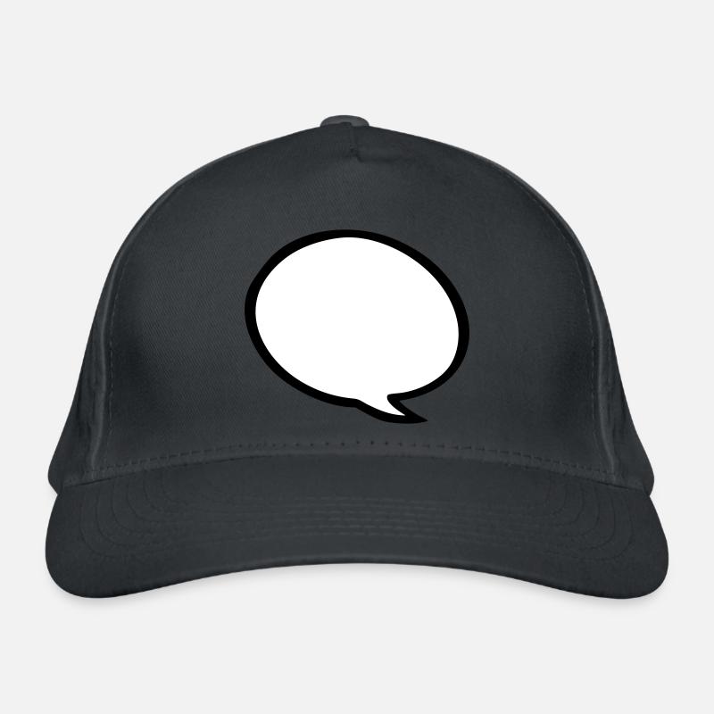 Sprechblase Bio-Baseballkappe