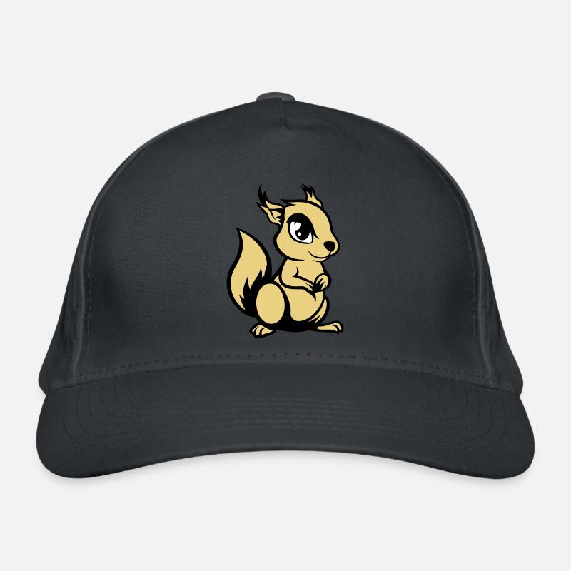 Écureuil Bande Dessinée Animal Casquette classique bio