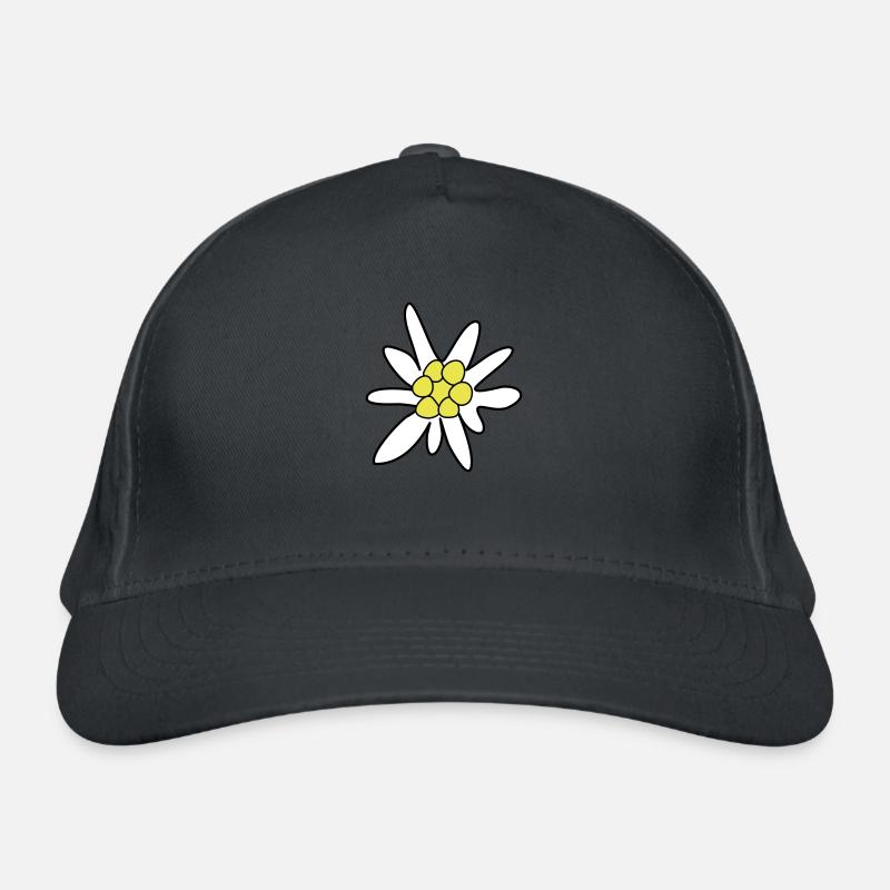 Edelweiss, fleur Casquette classique bio