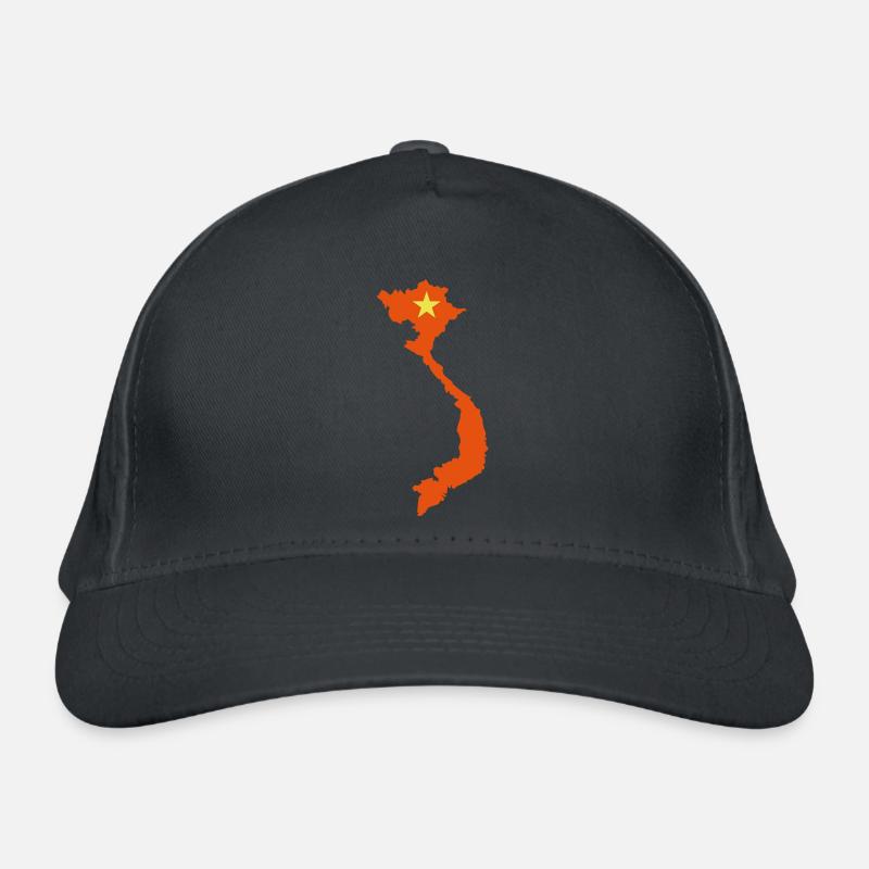 Silhouette-drapeau vietnam Casquette classique bio