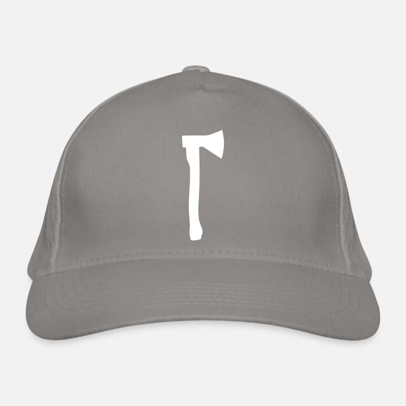 Axe Silhouette Organic Baseball Cap