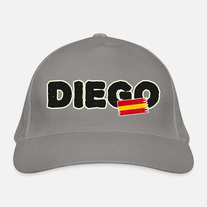 Diego spanische Flagge Spanien Bio-Baseballkappe