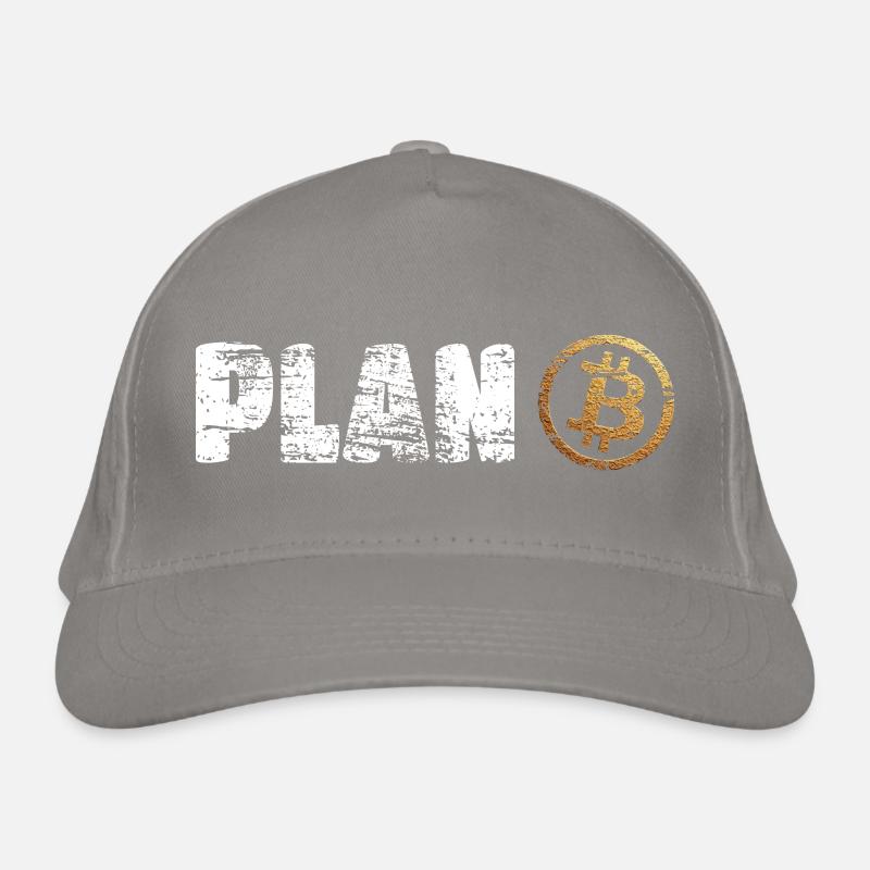 Plan B Bitcoin Krypto Crypto BTC Bio-Baseballkappe