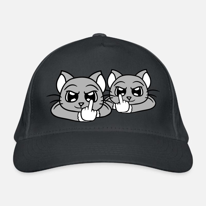 Méchants Chats Amis Majeur Insulte Équipe Casquette classique bio