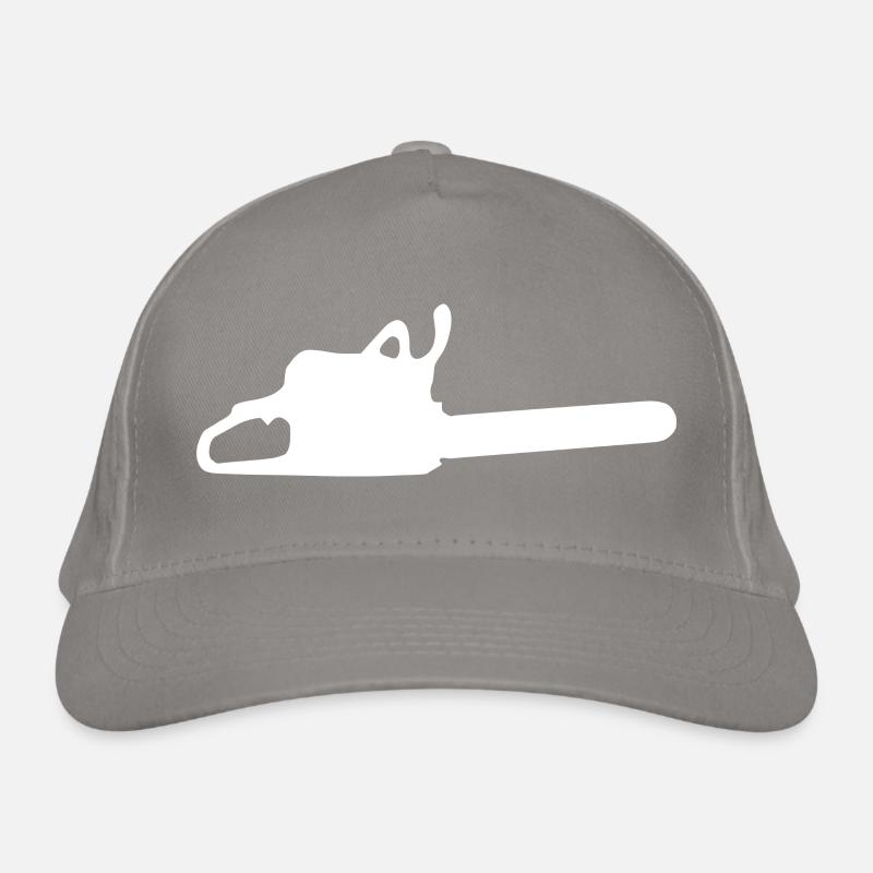 Chainsaw Organic Baseball Cap