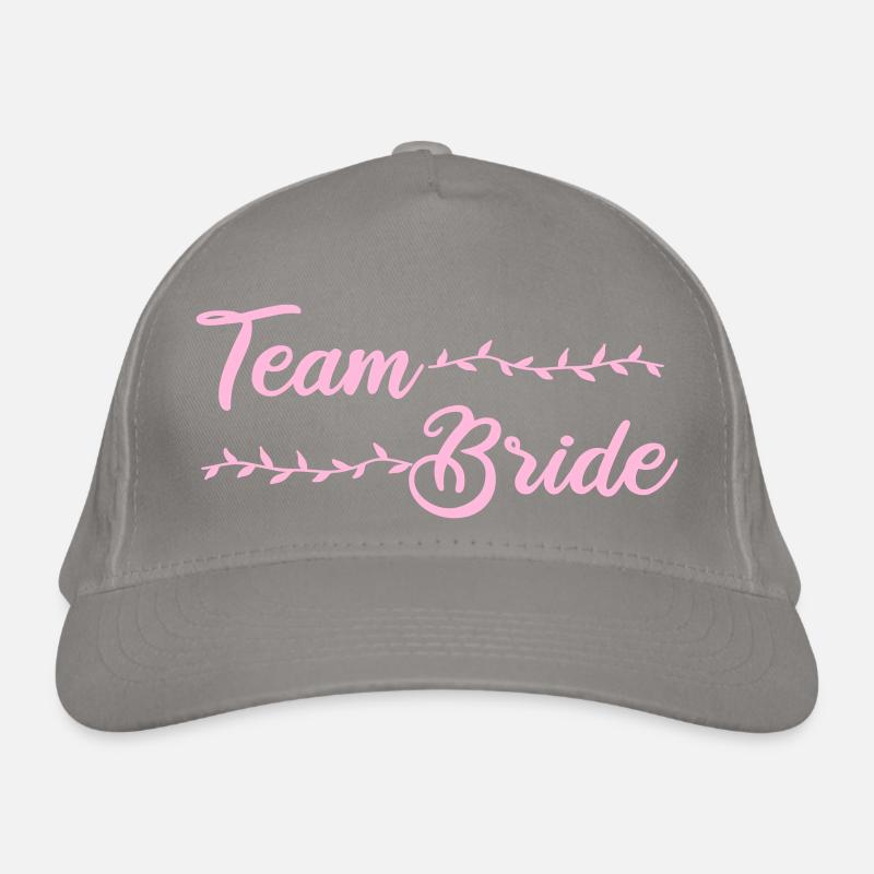 Team Bride Organic Baseball Cap