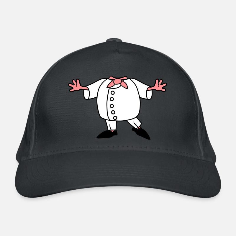 chef cook body apron cooking restaurant mostly Organic Baseball Cap