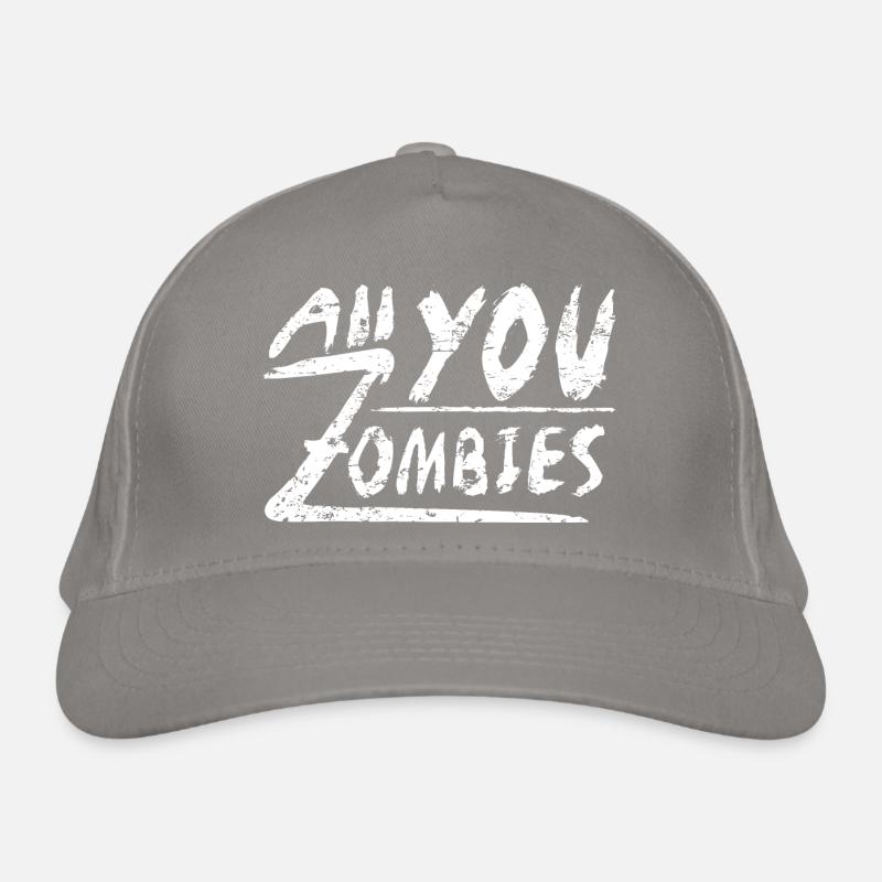 Tout ce que vous zombies Casquette classique bio