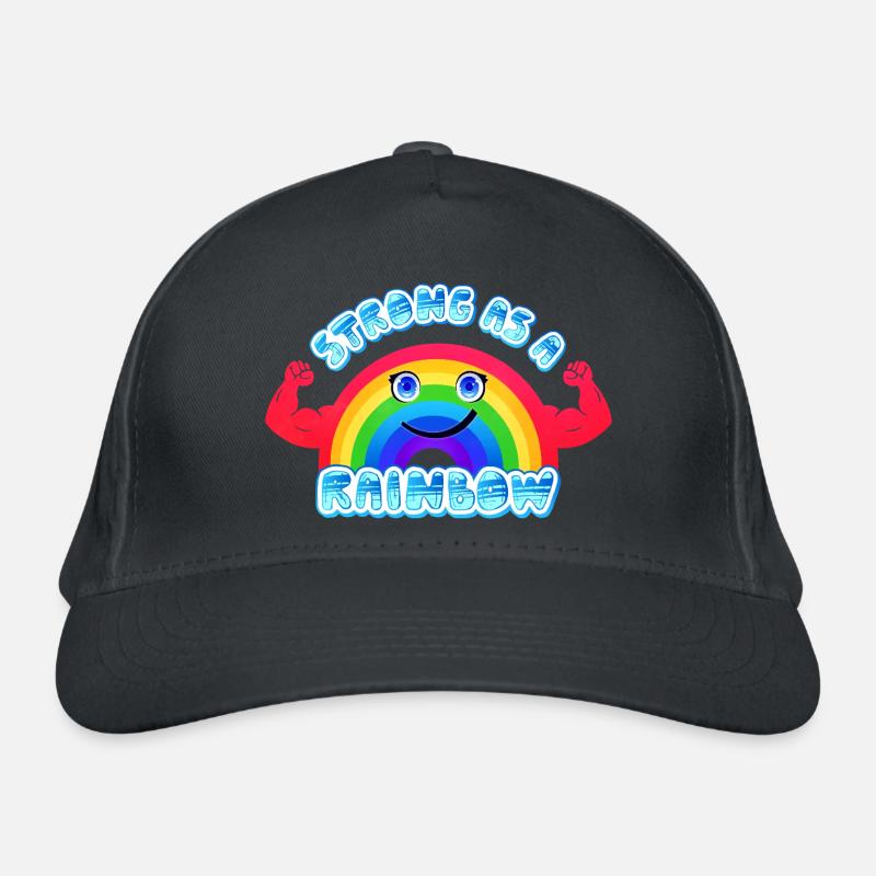 Strong as a Rainbow Organic Baseball Cap