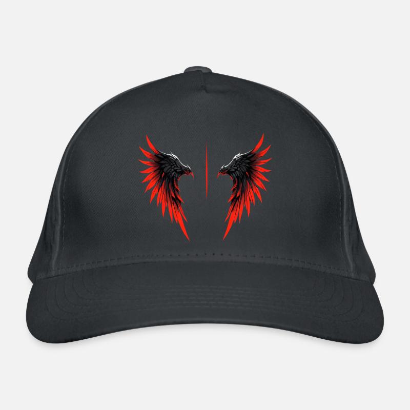 Infernal Wings - Bio-Baseballkappe - Graphite
