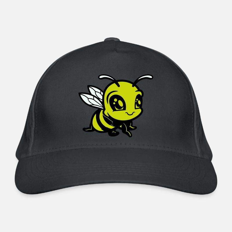 Bee Bumblebee Comic Organic Baseball Cap