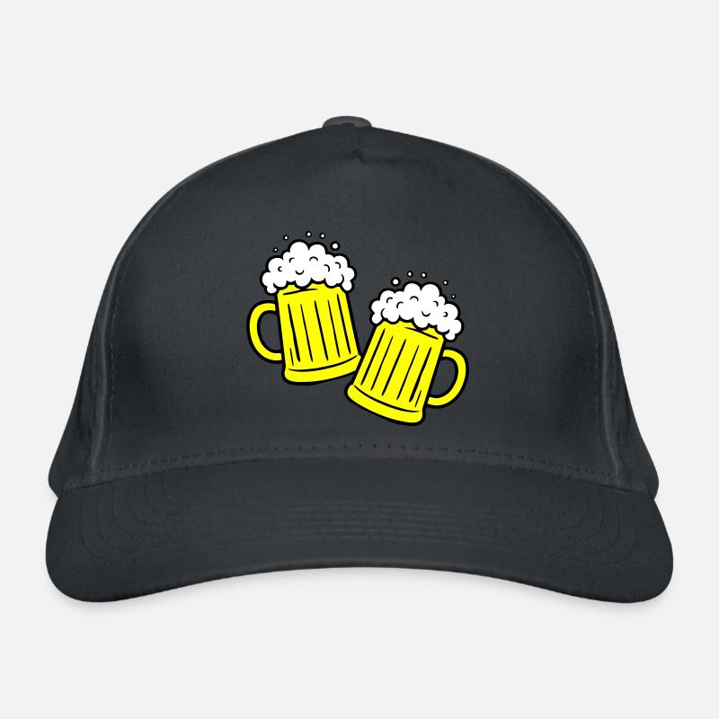Toasting beer Drinking Organic Baseball Cap