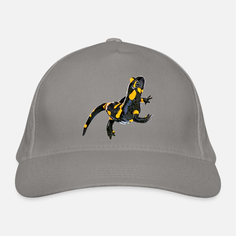 Feuersalamander Bio-Baseballkappe