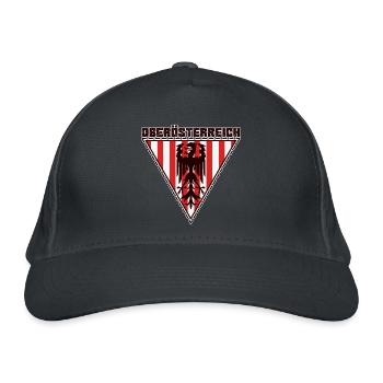 Upper Austria - Austria - Organic Baseball Cap - graphite grey - Front