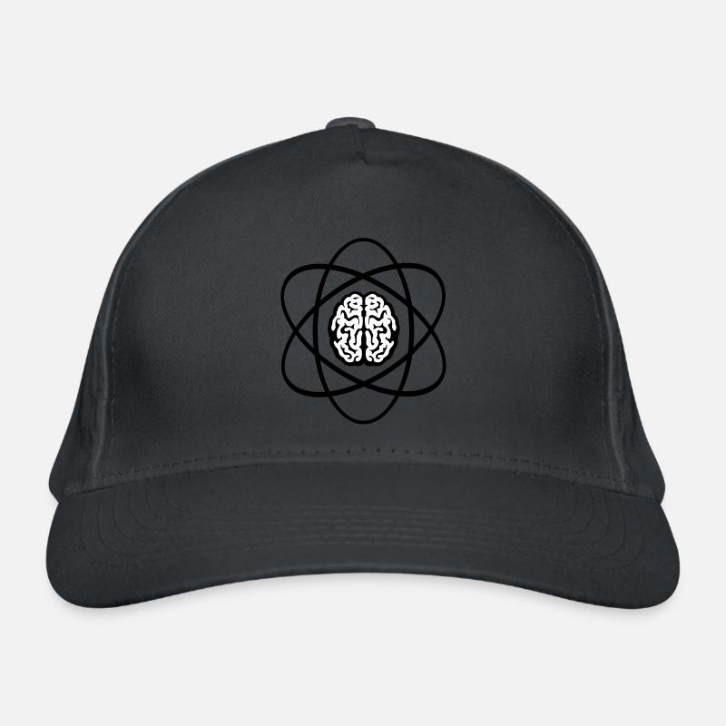 Atomic Brain Core /Cell - Organic Baseball Cap - graphite grey