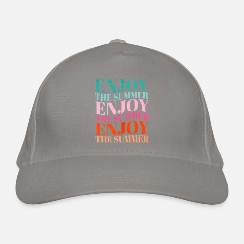 Enjoy the Summer Organic Baseball Cap