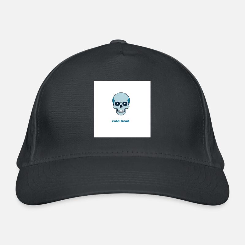 Kalter Kopf - Bio-Baseballkappe - Graphite