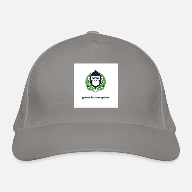 Der grüne Affe Bio-Baseballkappe