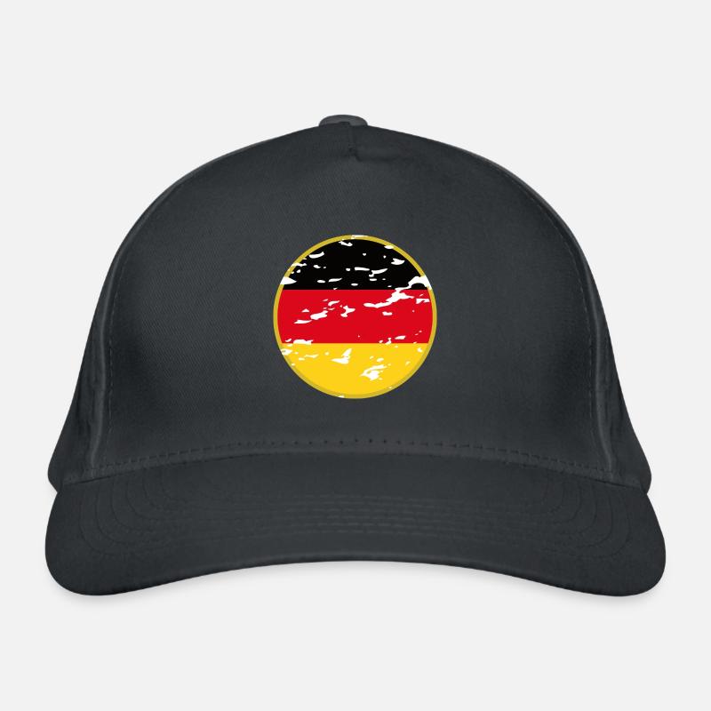 Black-Red-Gold: Germany-Style Organic Baseball Cap