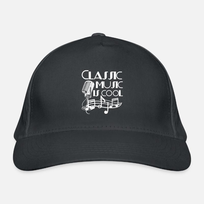 Klassiche Musik - Bio-Baseballkappe - Graphite